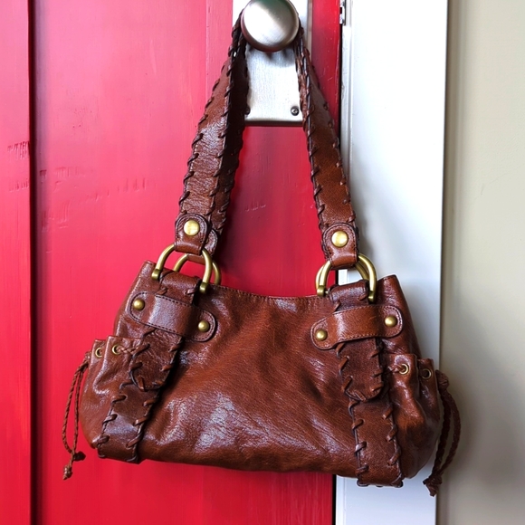 Kooba Bags Kooba Siena Leather Whipstitch Purse Poshmark